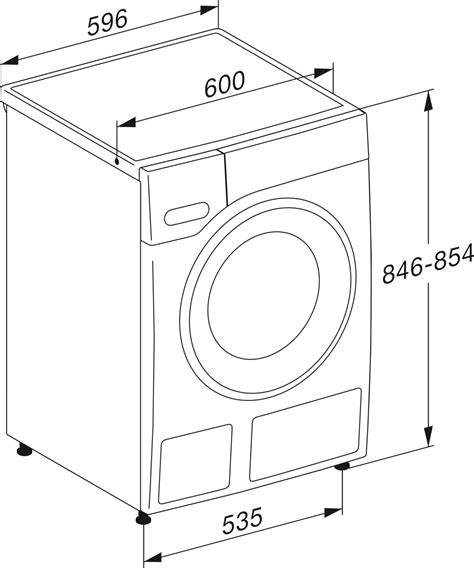 miele wcs wwd660 dimensions